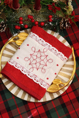 Towels : Embroidery Turkey towels Xmas edition