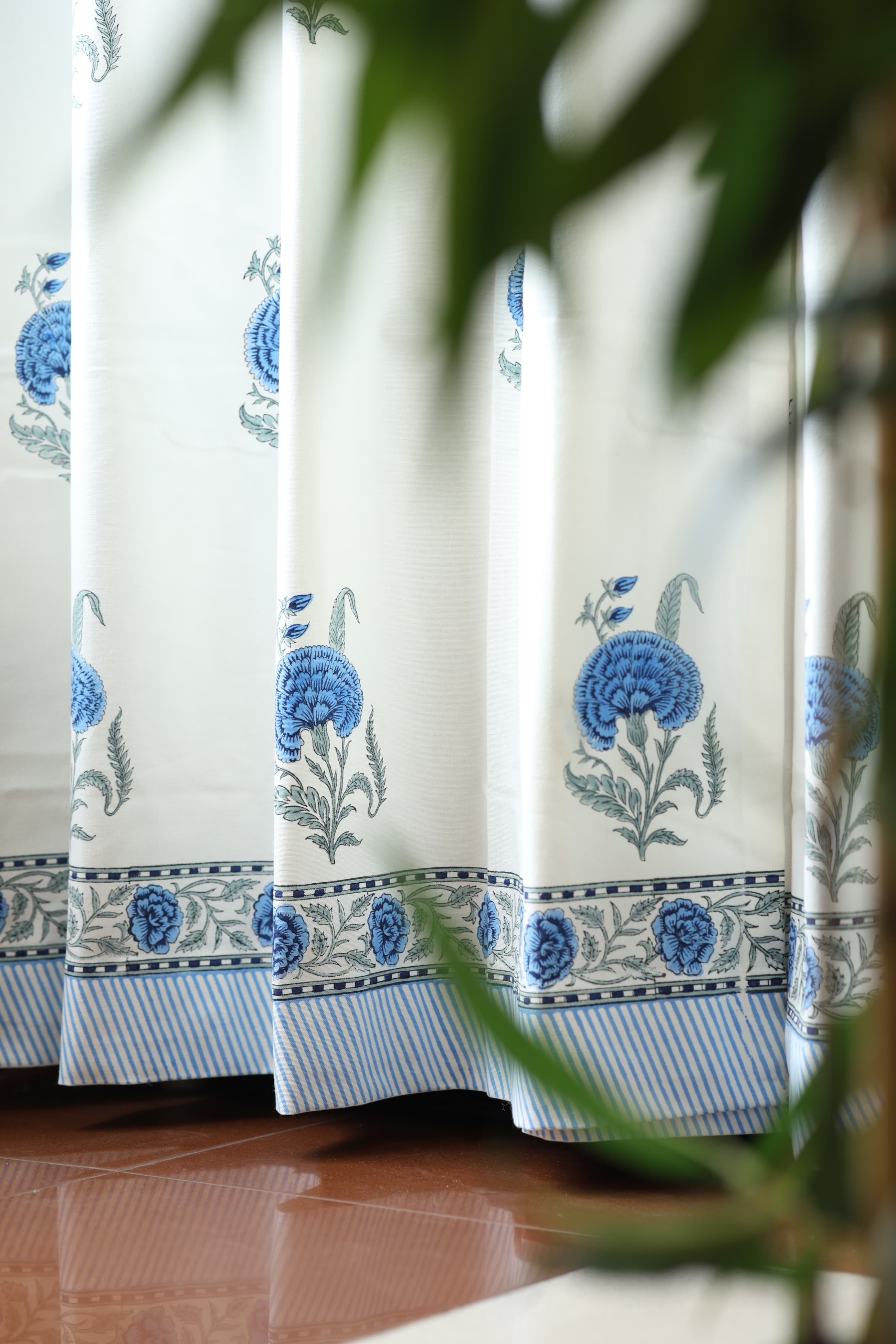 Curtains - Handblock printed curtains