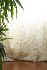 Curtains - Premium Embroidery sheer curtains cotton Zardozi