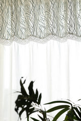 Curtains-Premium embroidery designer sheer curtains prebooking (description )