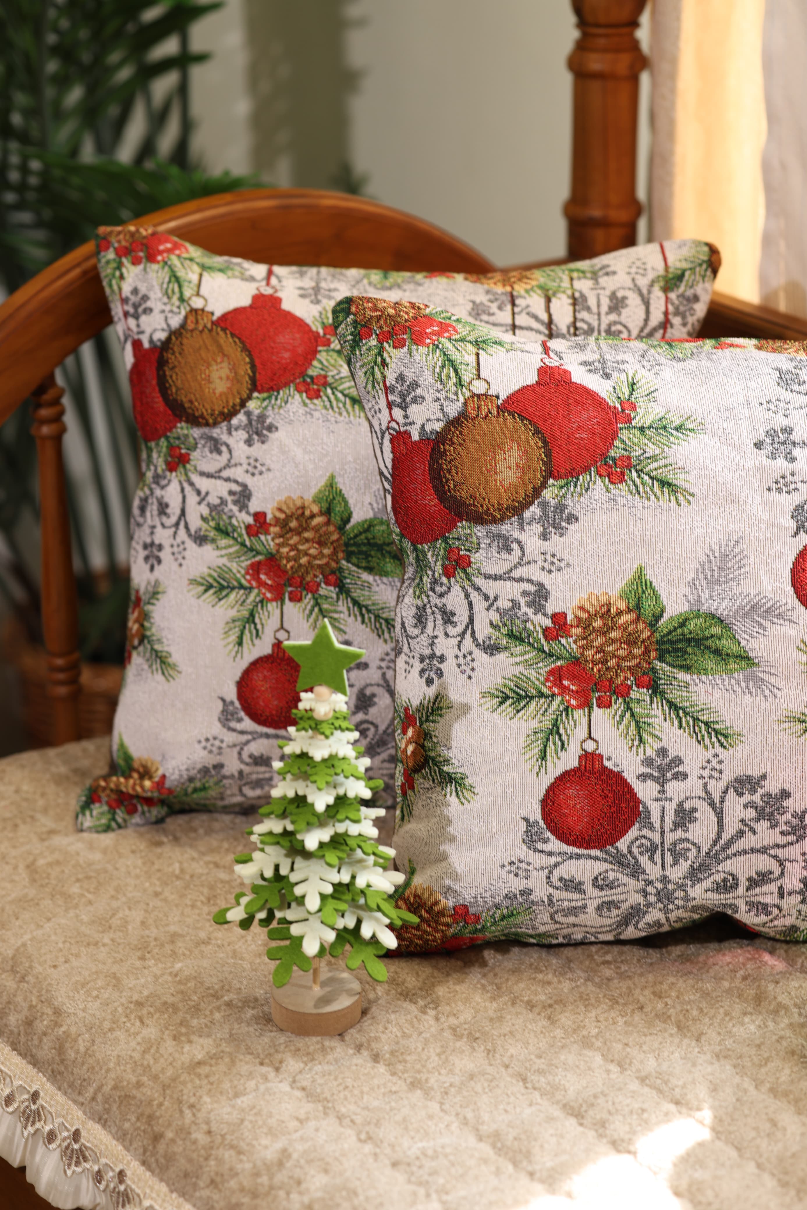 Cushion covers - Xmas edition jacuard