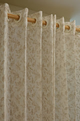 Curtain-Self printed semi transparent