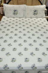 Bedsheets - King premium soft cotton bedsheet Digital Print DD   VATIKA