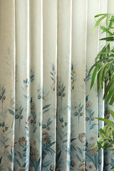 Curtains English floral printed curtains (sheer and opaque) prebooking