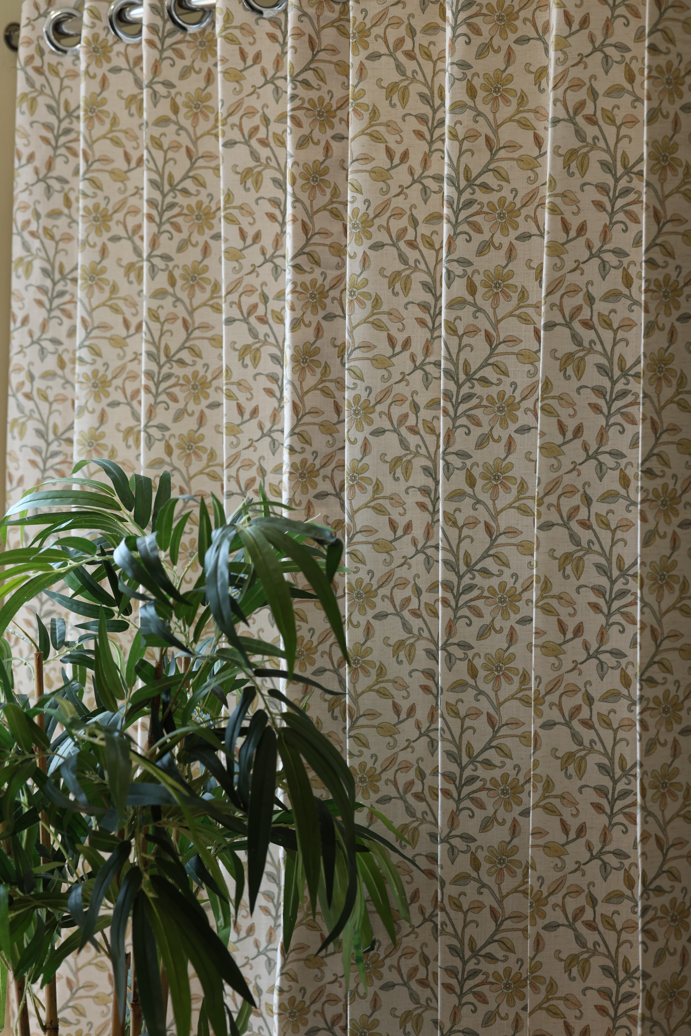 Curtains - Premium kantha print floral opaque curtains prebooking
