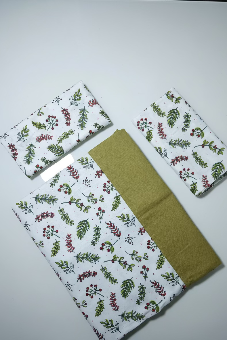 Bedsheets - King daily use border bedsheets