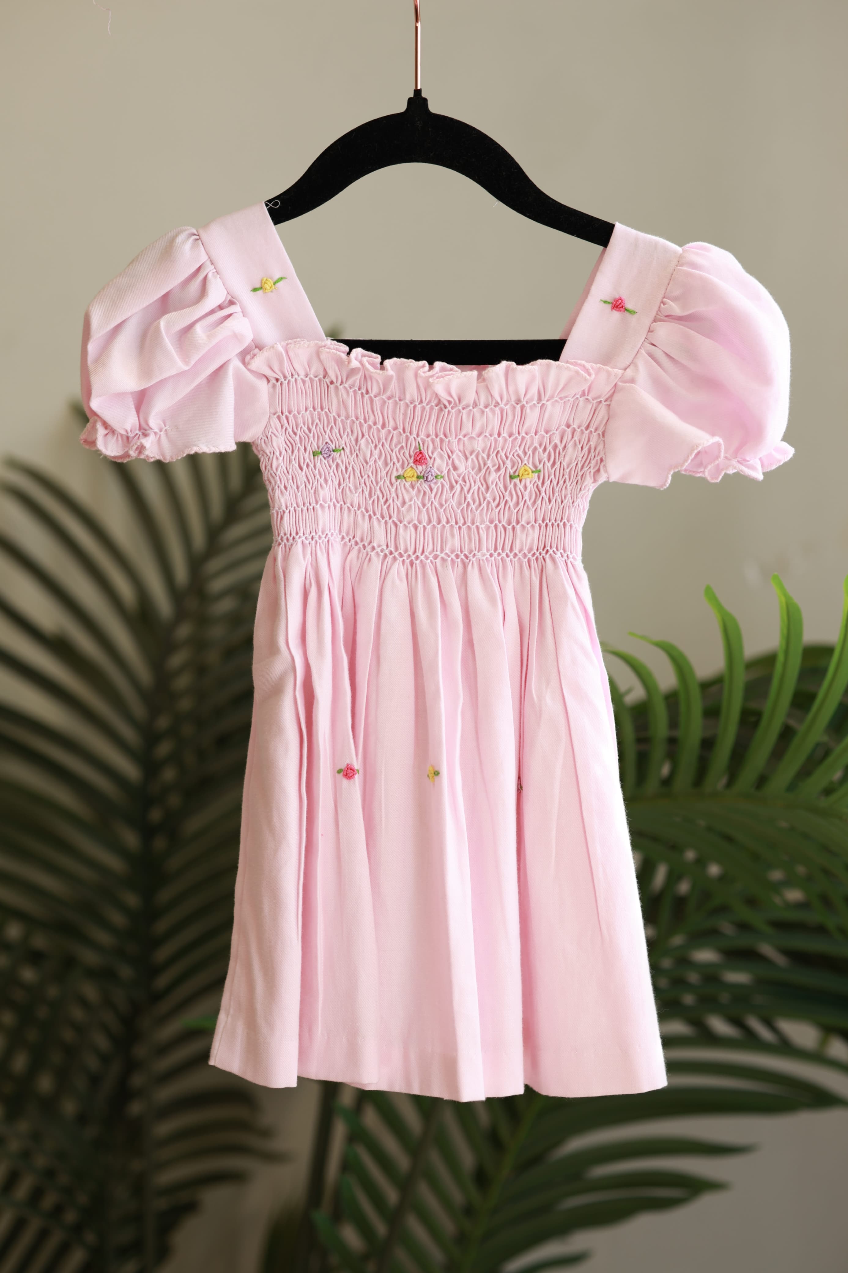 Kids smocked dress 10-12 month