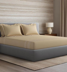 Bedsheets - King Premium machine embroidery bedsheets Sansaar : Saembro