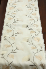 Table runner - 4 Seater Premium embroidery runner ( 6 seater centre table runner)