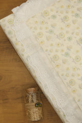 Bedsheets - King soft cotton lace bedsheets majestic Reva