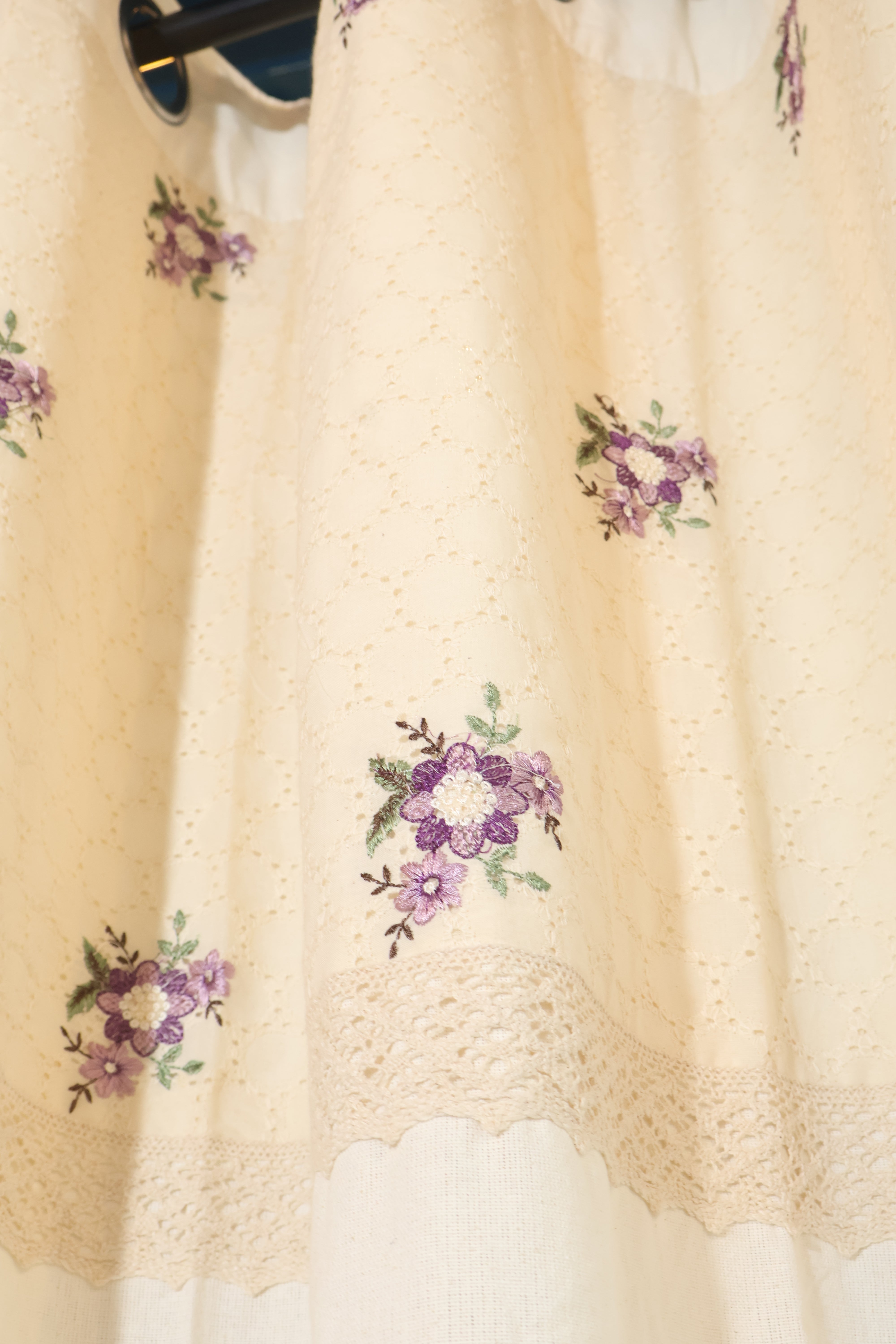 Curtains-Embroiderd Designer opaque curtains Clearance Sale