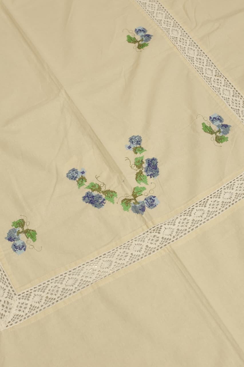 Table cloths - 8 seater cross stitch embroidered