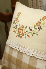 Cushion covers - 16*16 inches cross stitch embroidery