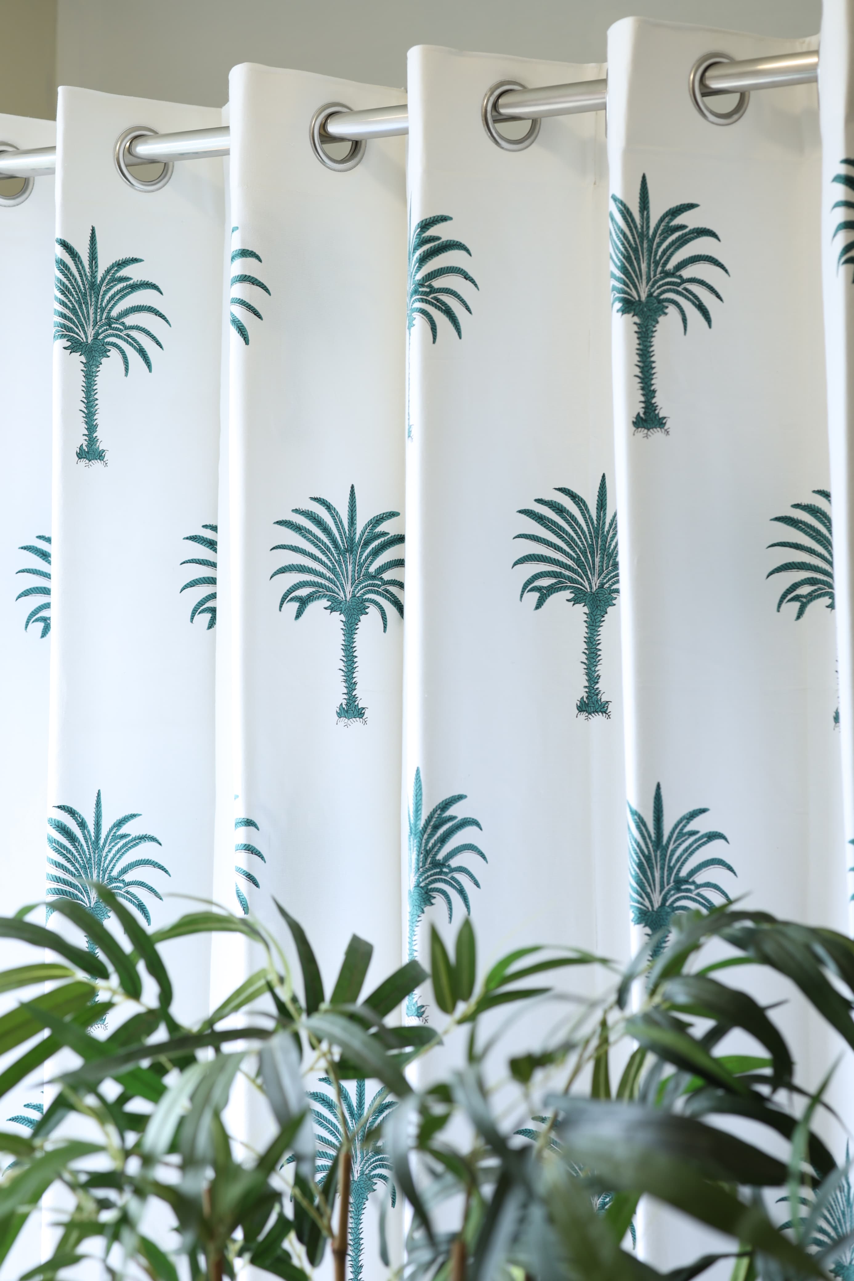 Curtains - Handblock printed curtains