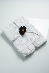 Bedsheets - King soft cotton lace bedsheets majestic
