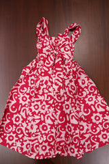 Xmas Kids : smocked dress 2-3 years xmas