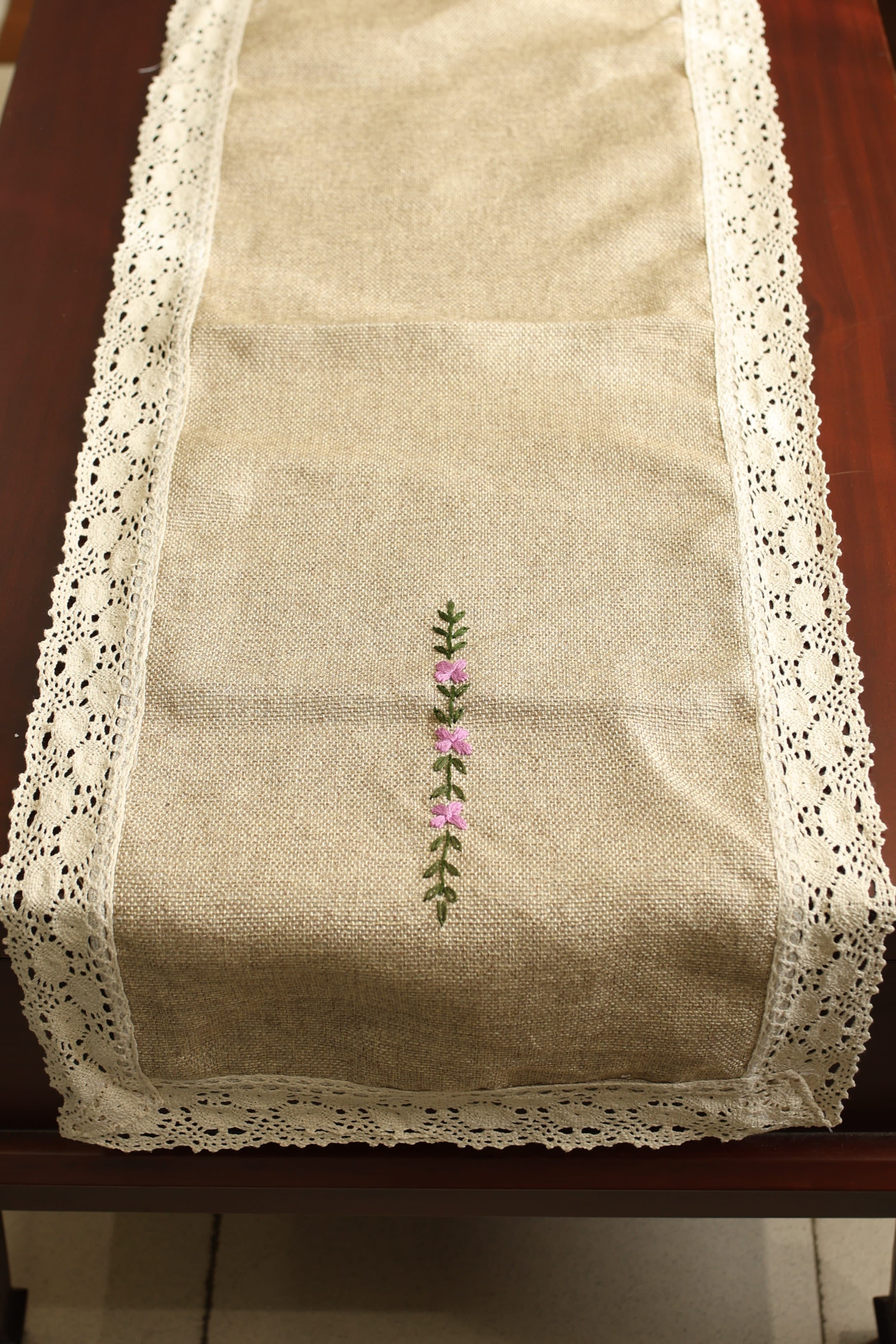 Table runners - Embroidery runner 84*14 inches