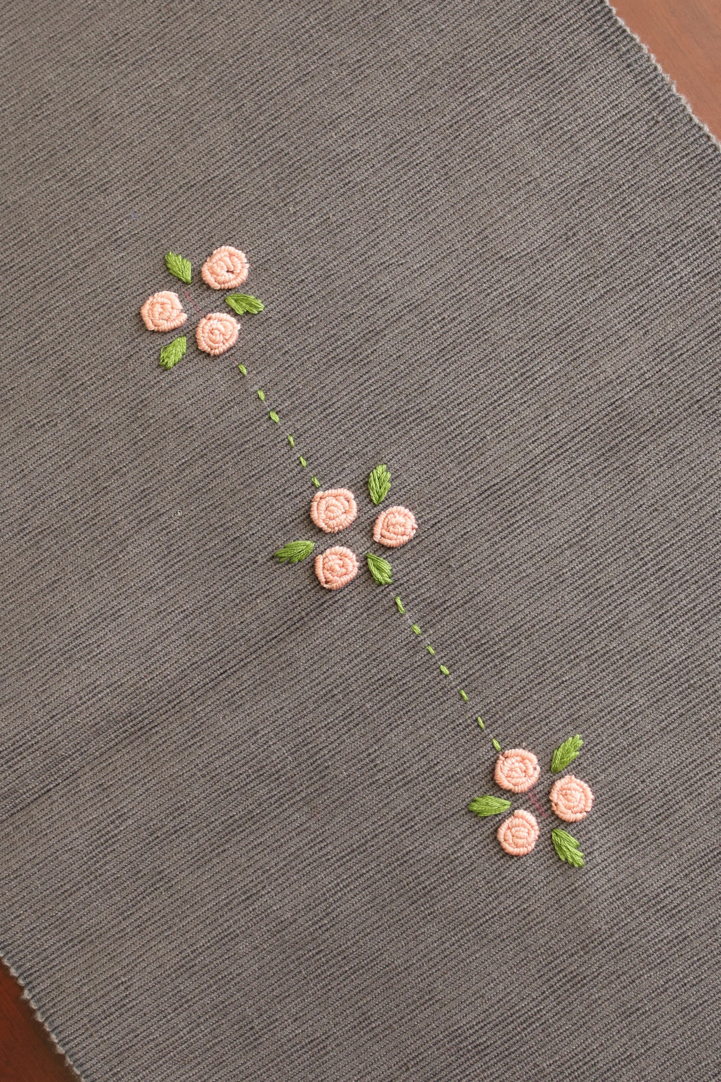 Table runners - Embroidery runner 74*13 inches
