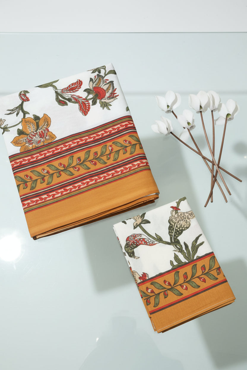 Bedsheets-Single handblock bedsheets