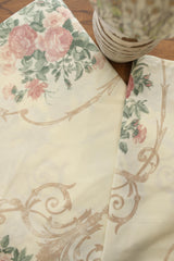 Bedsheets - Super King soft cotton english floral bedsheet
