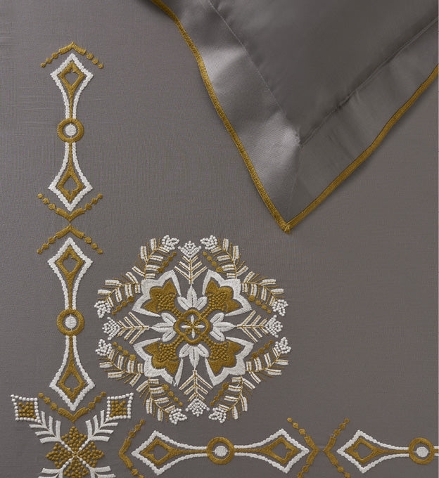 Bedsheets-Premium machine embroidered bedsheets clearance sale