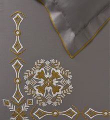 Bedsheets-Premium machine embroidered bedsheets clearance sale