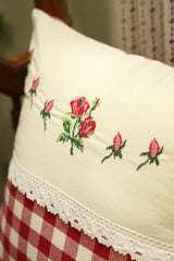 Cushion covers - 16*16 inches cross stitch embroidery