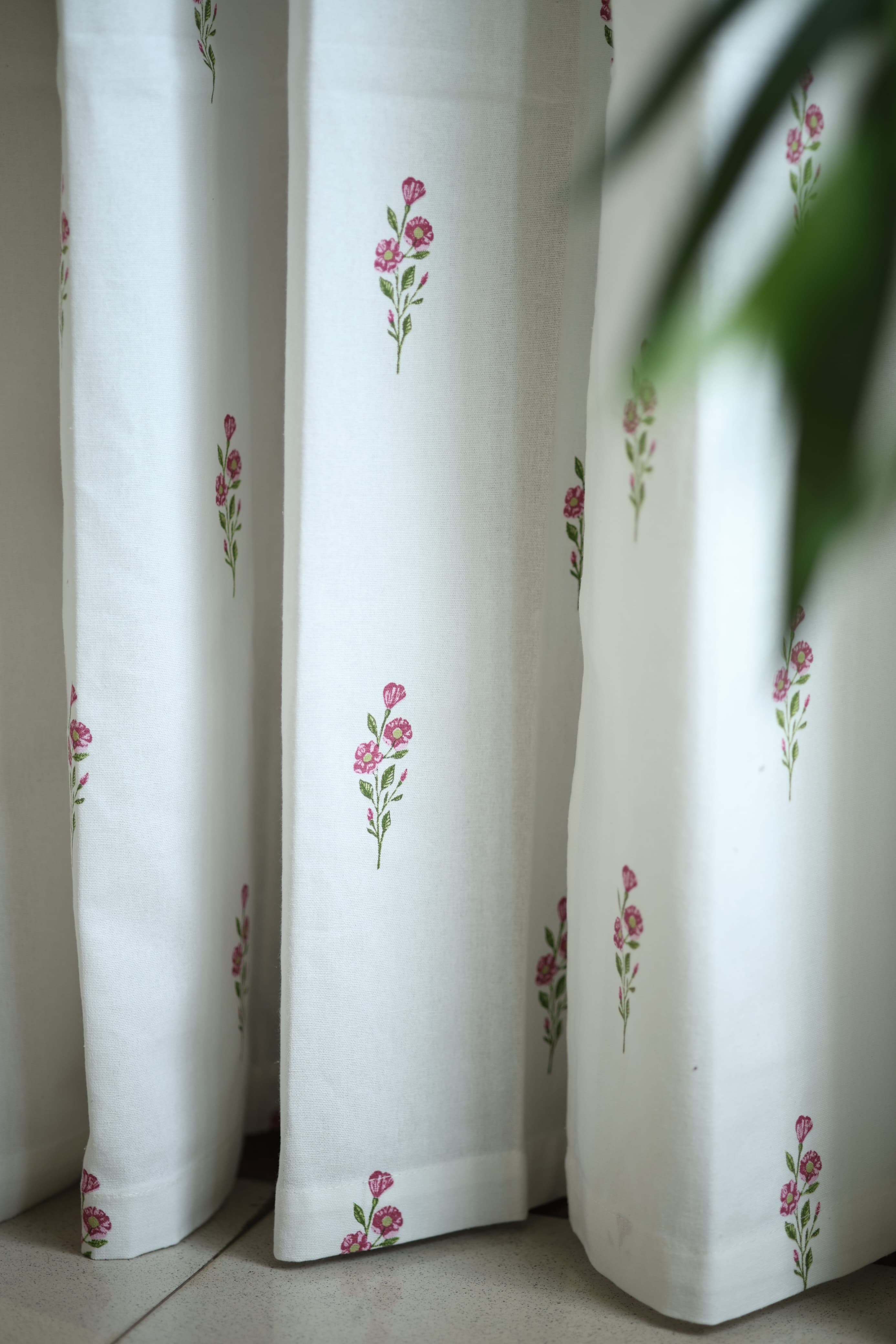 Curtains - Pink Meadow curtains
