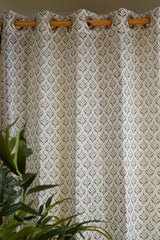 Curtains-Premium printed sheer curtains