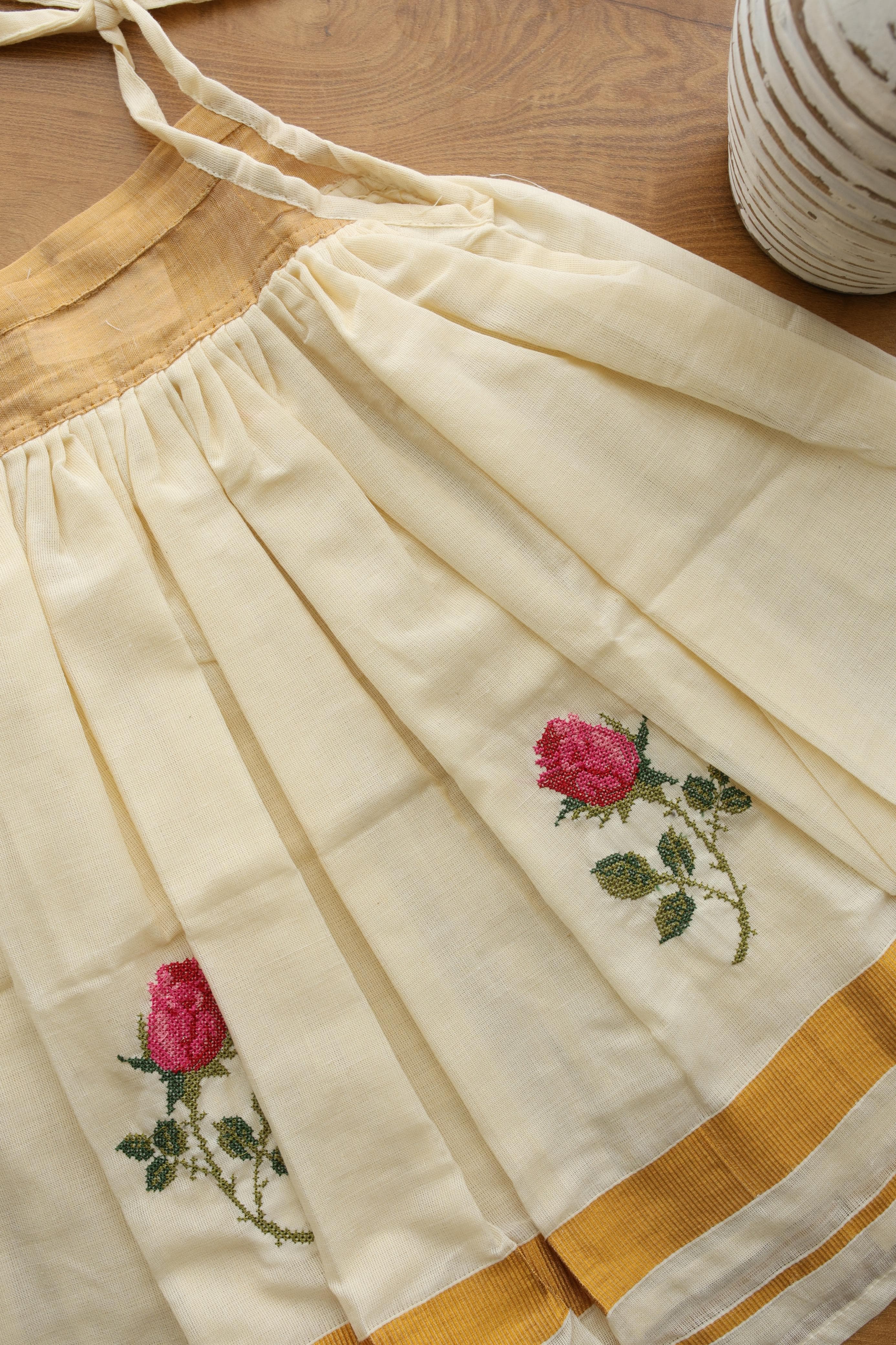 Kids dress - Onam collection 6-10 months