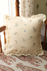 Cushion covers - Ivory Petals  16*16 inches