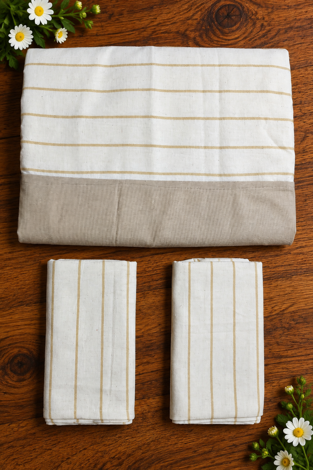 Bedsheets - King daily use border bedsheets