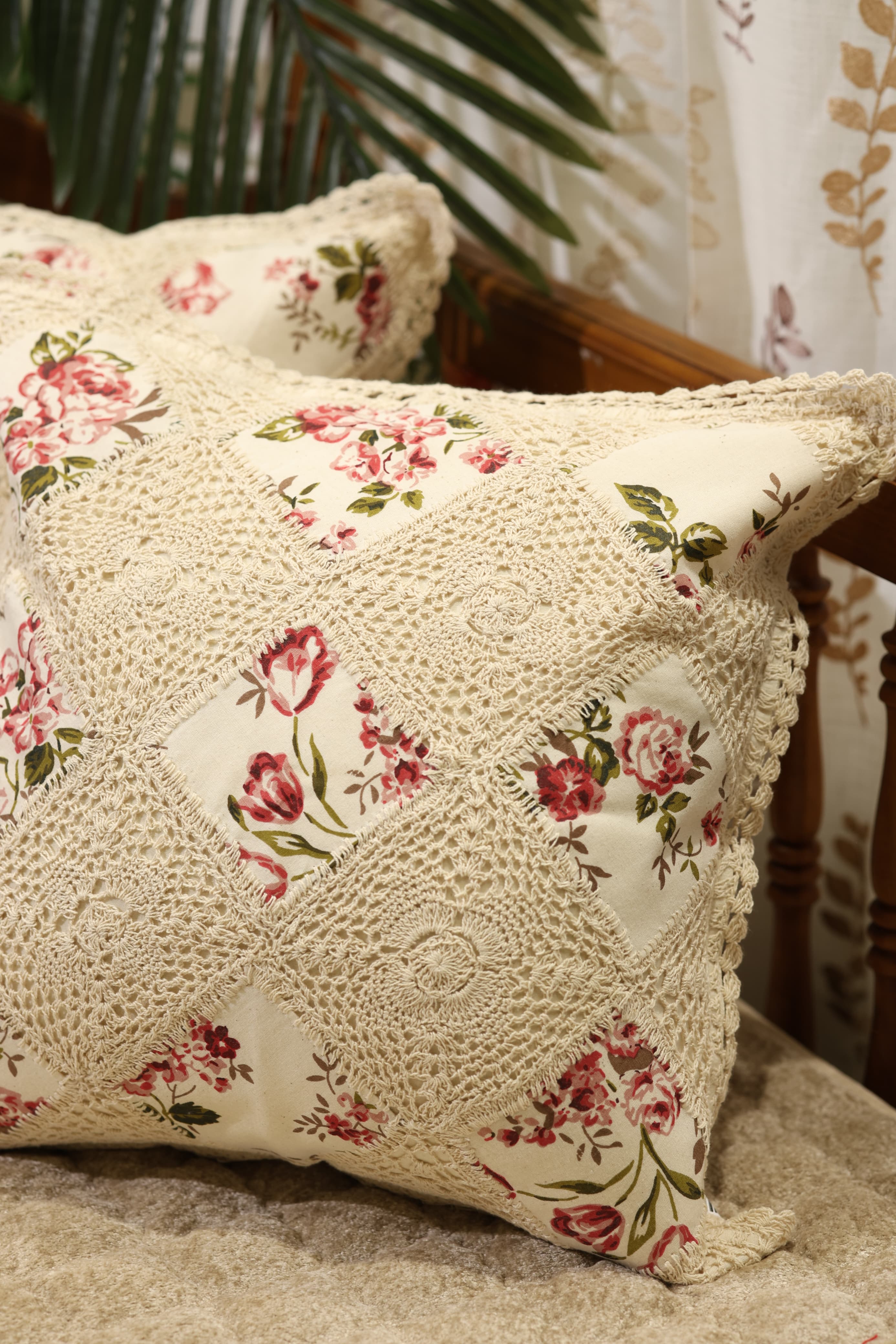 Cushion covers - crochet cushion covers Size :16*16 inches