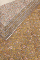 Double dohar / Blanket - Mughal handblock print
