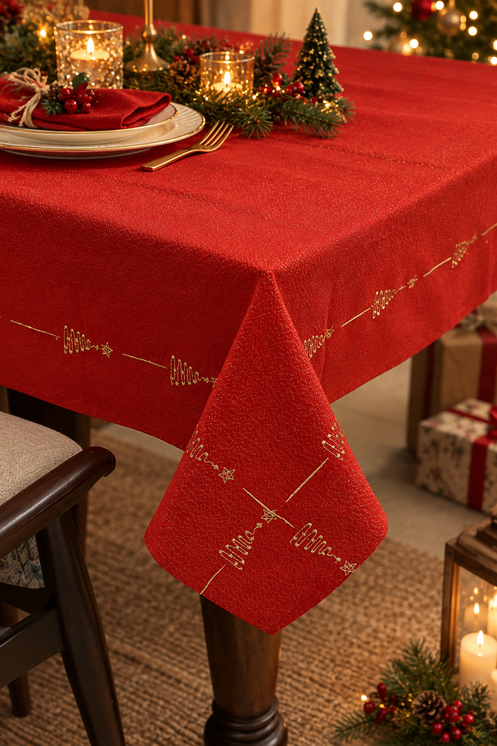 Table cloths - 6 seater Xmas edition