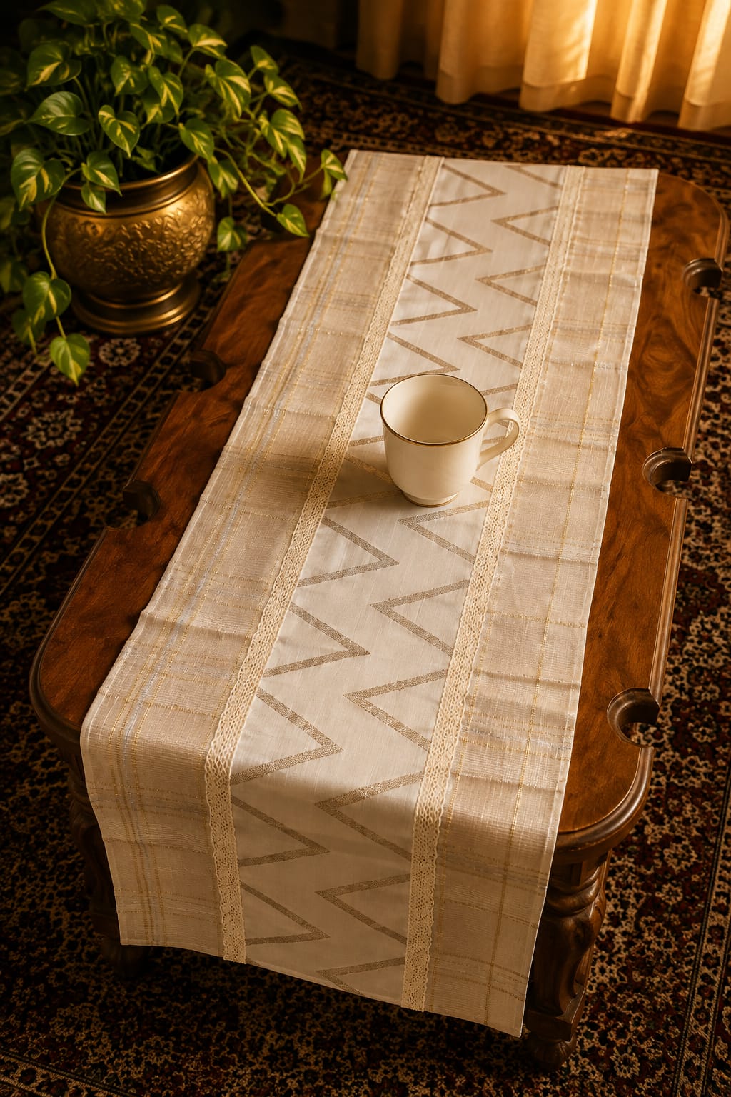 Onam Table Runner - 4 seater
