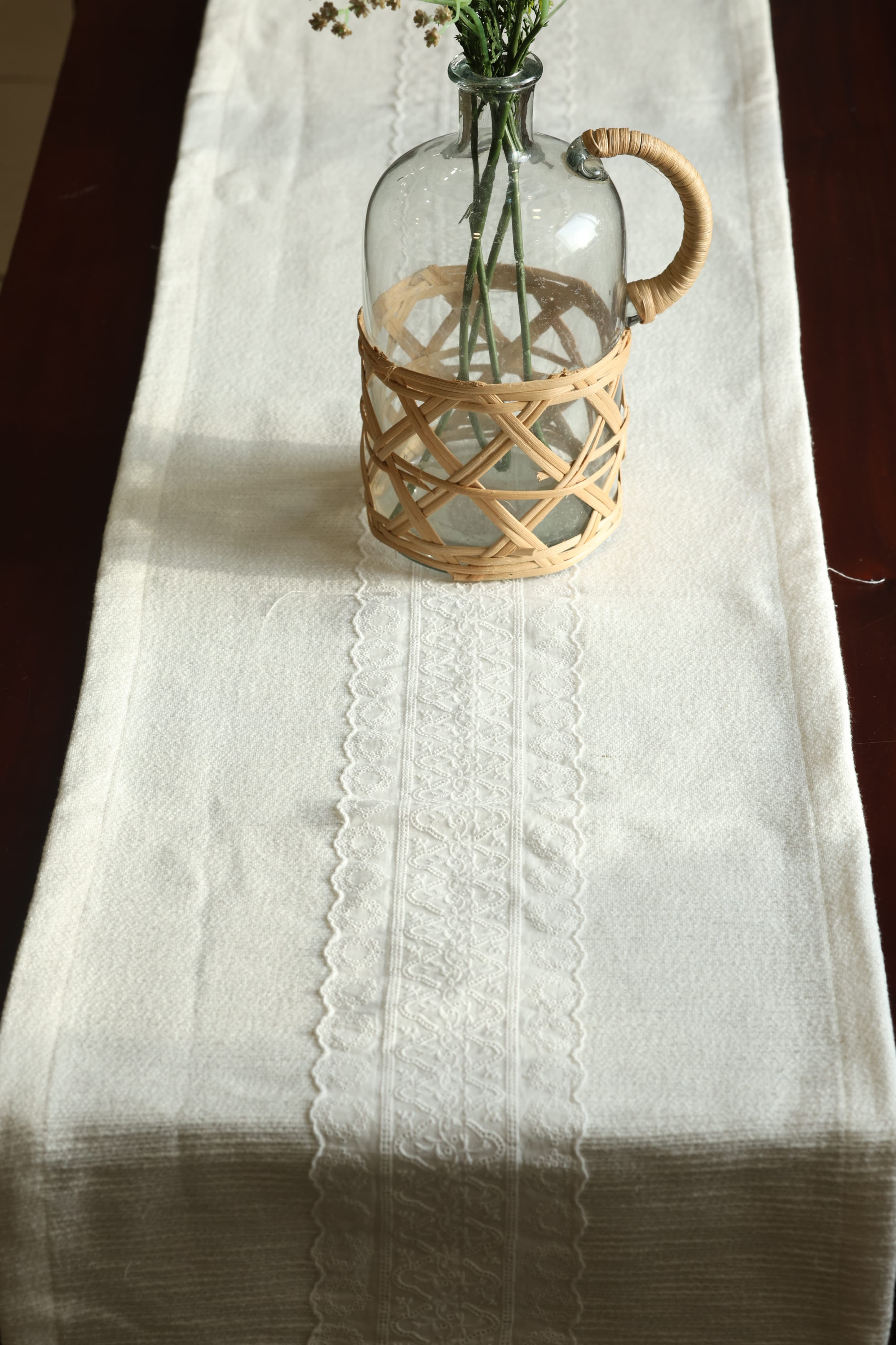 Table runners - 6 seater embroidery