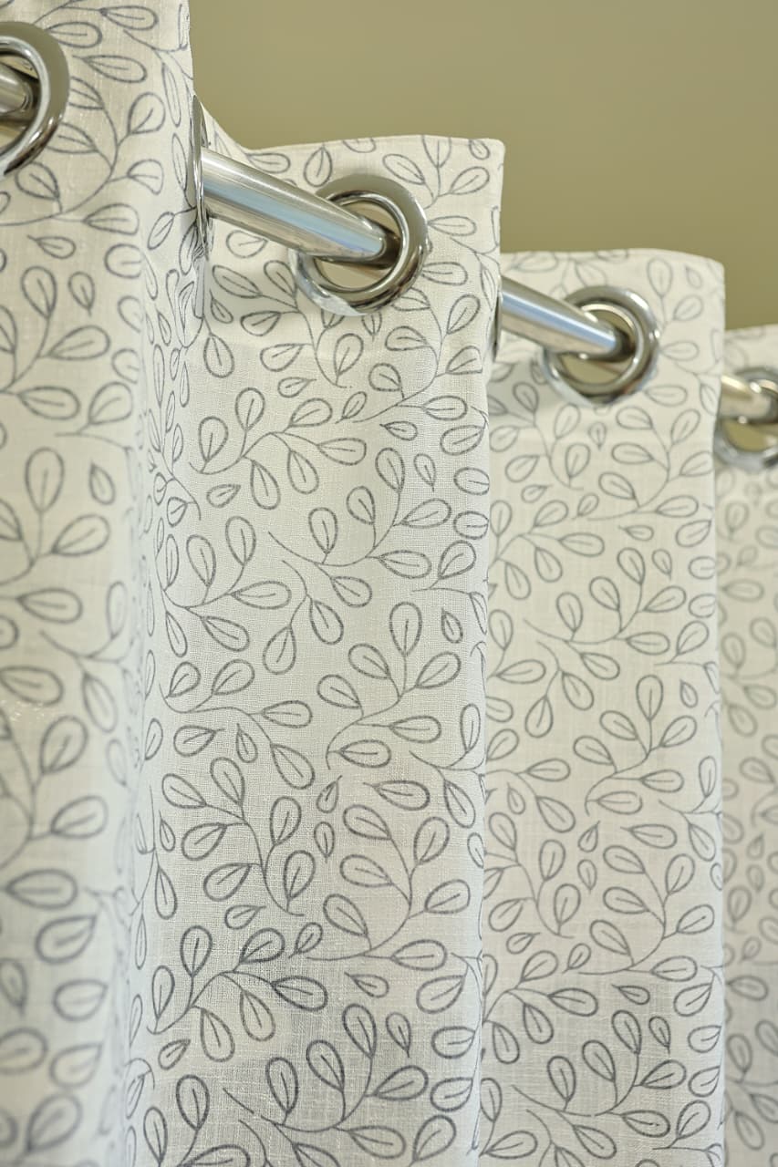 Curtains-Premium printed sheer curtains