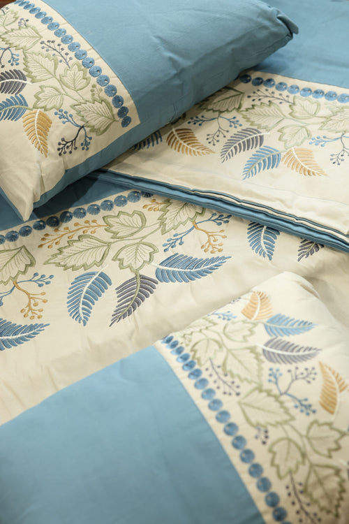 Full bedding set - King Premium embroidery 5 pcs set