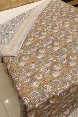 Double dohar / Blanket - Mughal handblock print