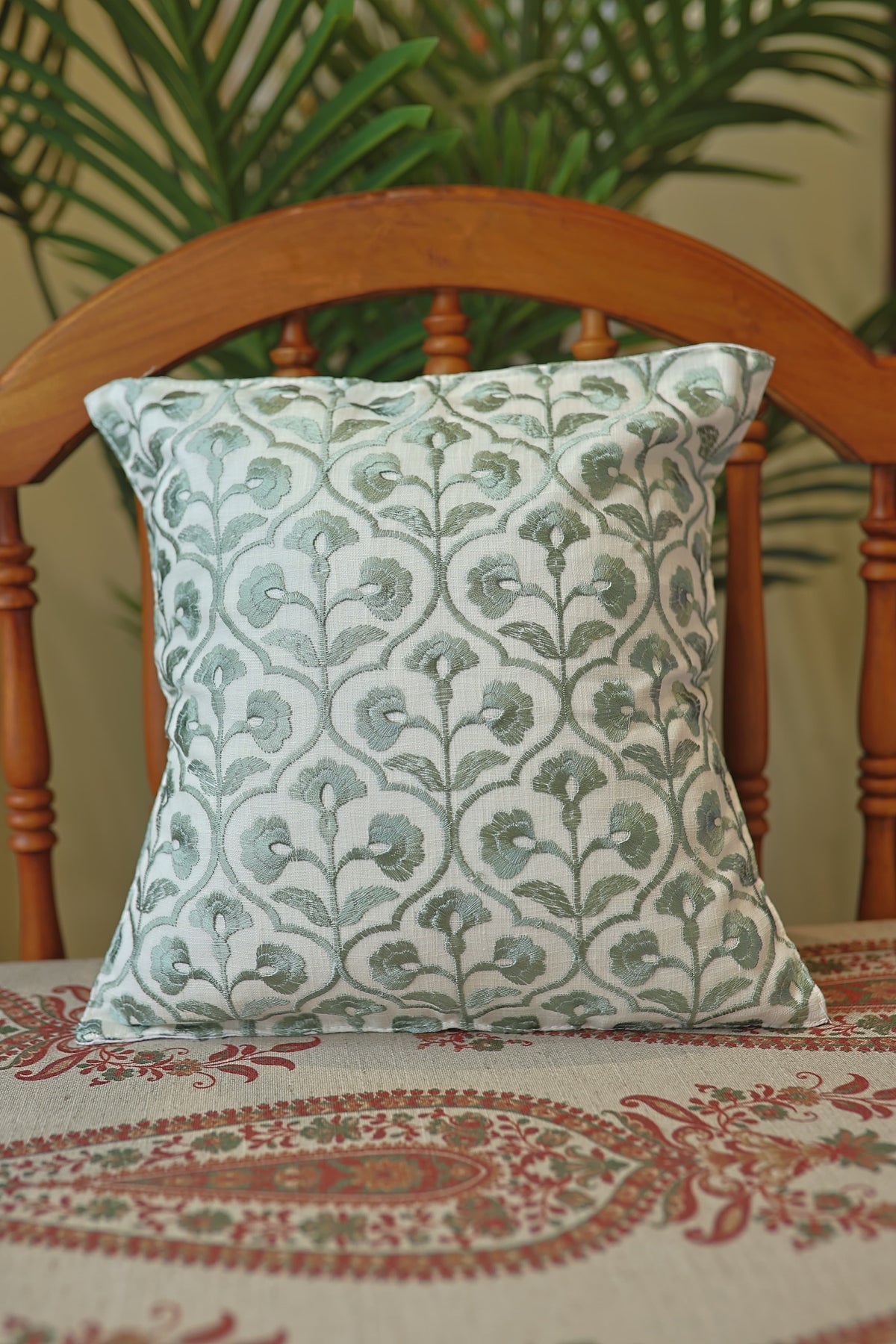 Cushion covers:Designer embroidered Prebooking