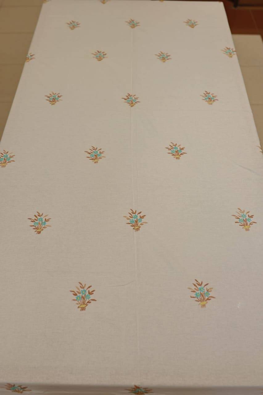 Table cloth -6 seater Hand embroidered