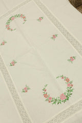 Table cloths - 6 seater cross stitch embroidery