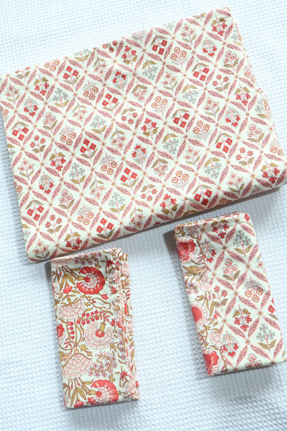 Bedsheets - King Ajrakh print bedsheets