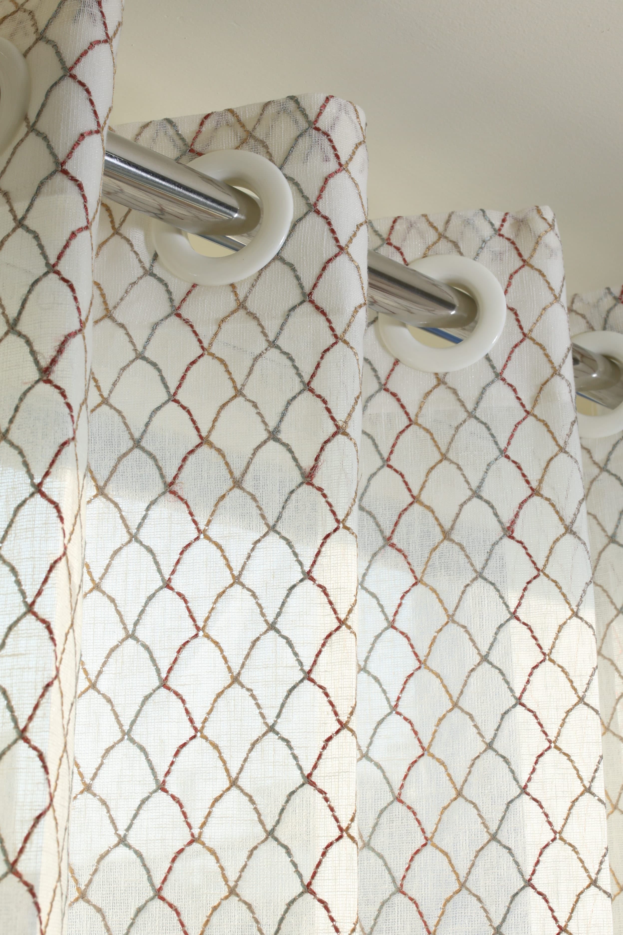 Curtains - Premium Embroidery sheer curtains zenit Maguri prebooking