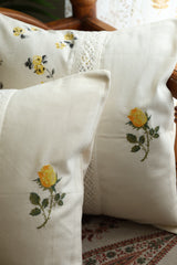 Onam Cushion Covers - 16*16 inches Cross stitch embroidery