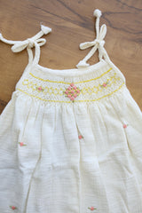 Kids smocked dress 10-12 month