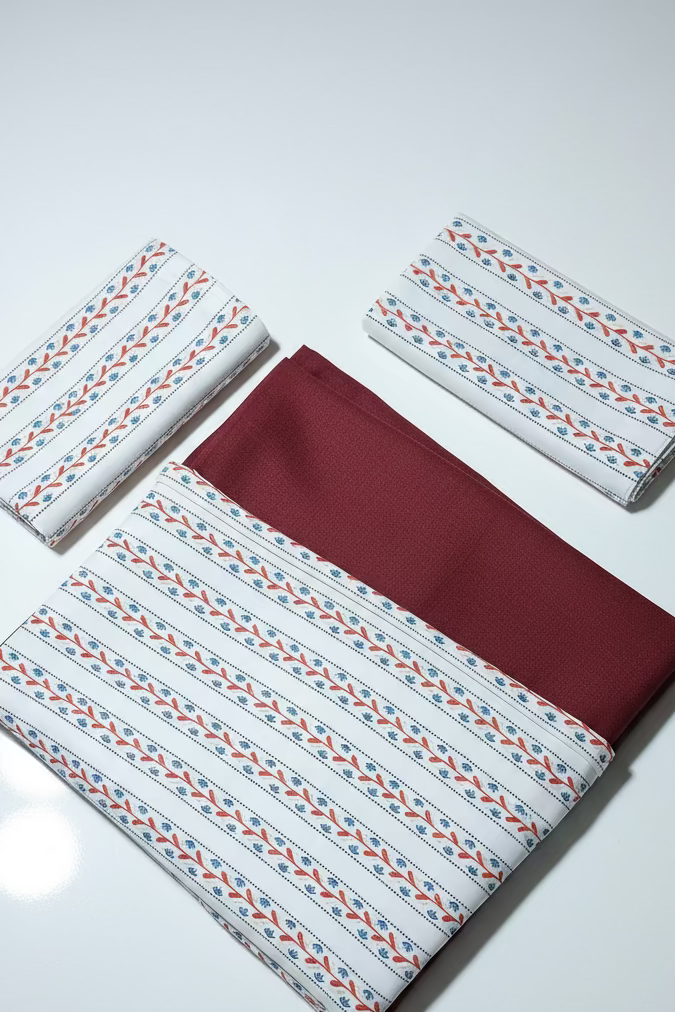 Bedsheets - Queen daily use border bedsheets