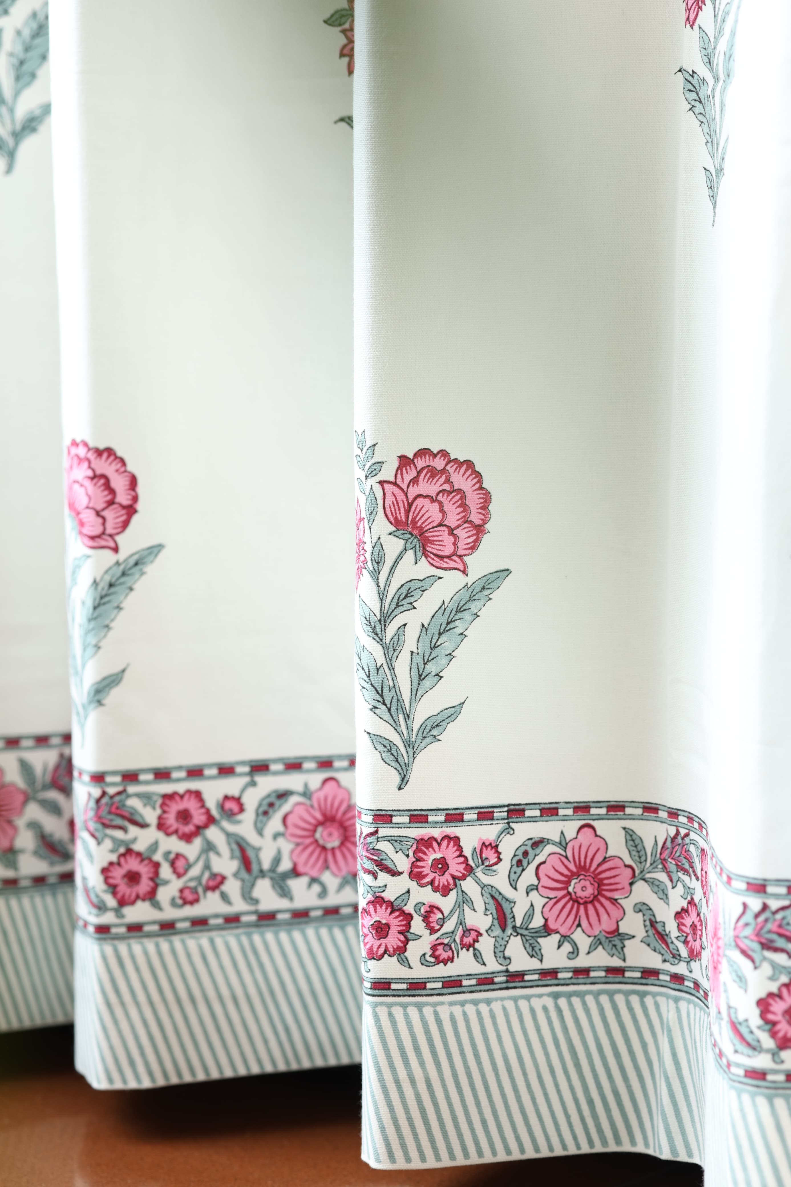 Curtains - Handblock printed curtains