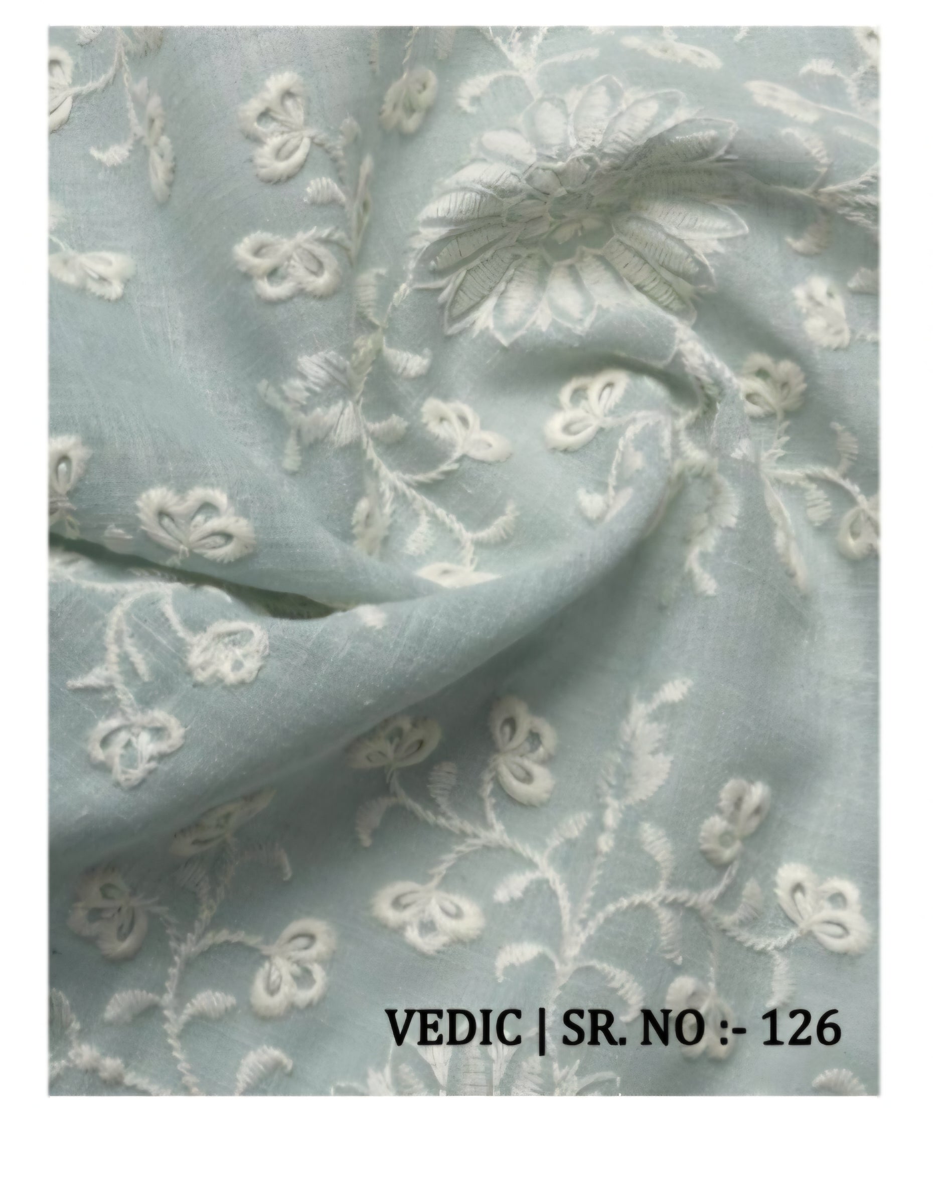 Fabric only Curtains -Premium embroidered designer curtains semi Transparent